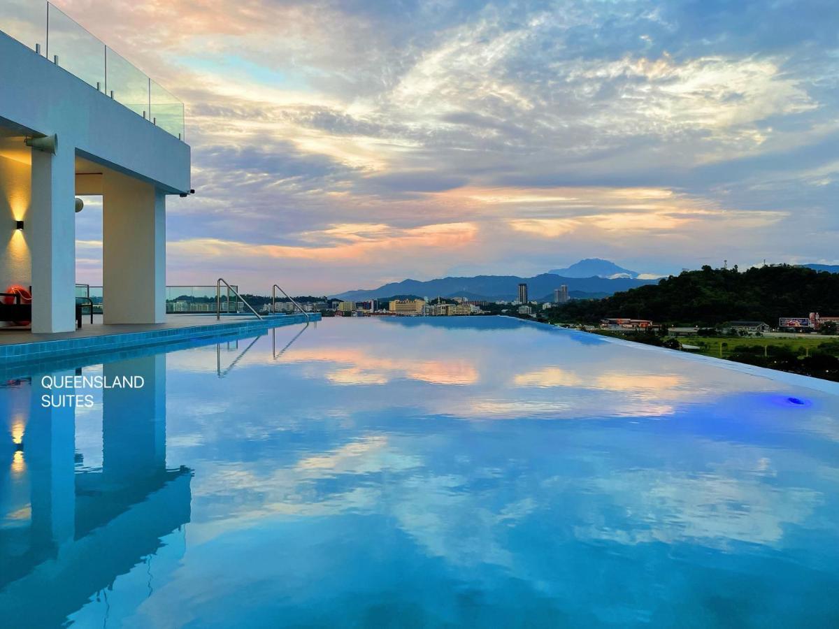 Queensland Suites At Aru Suites, Kota Kinabalu Kültér fotó