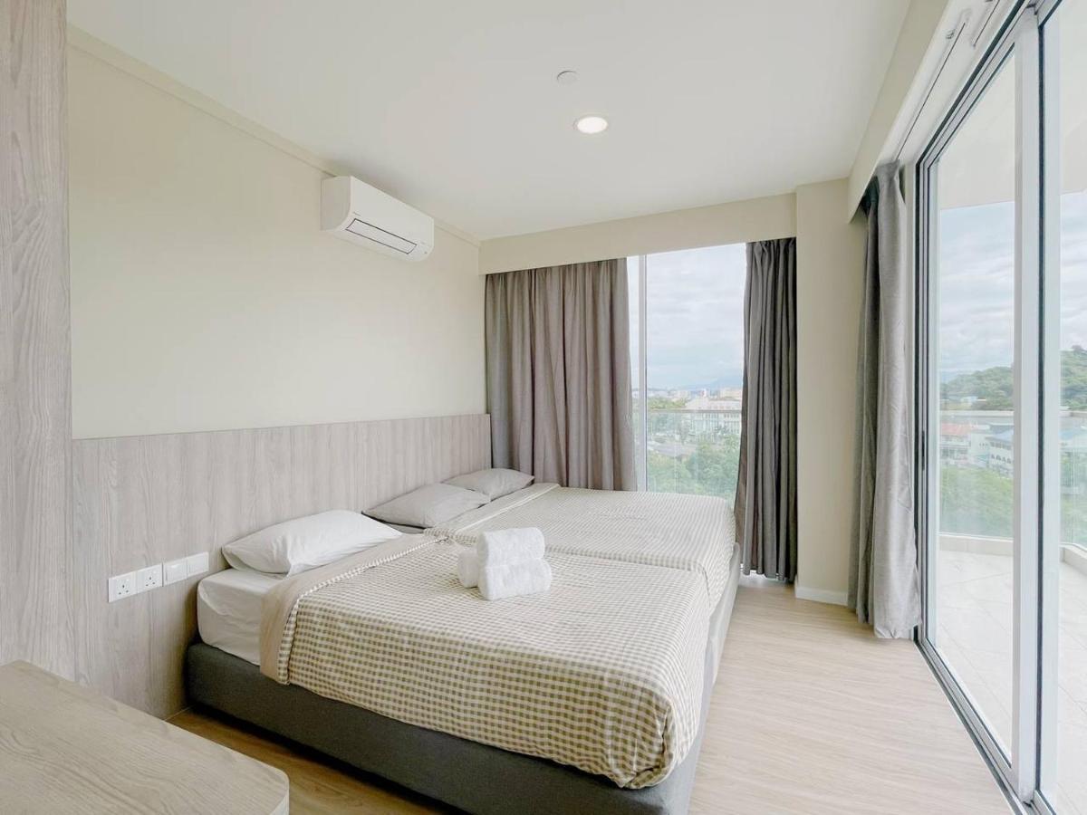 Queensland Suites At Aru Suites, Kota Kinabalu Kültér fotó