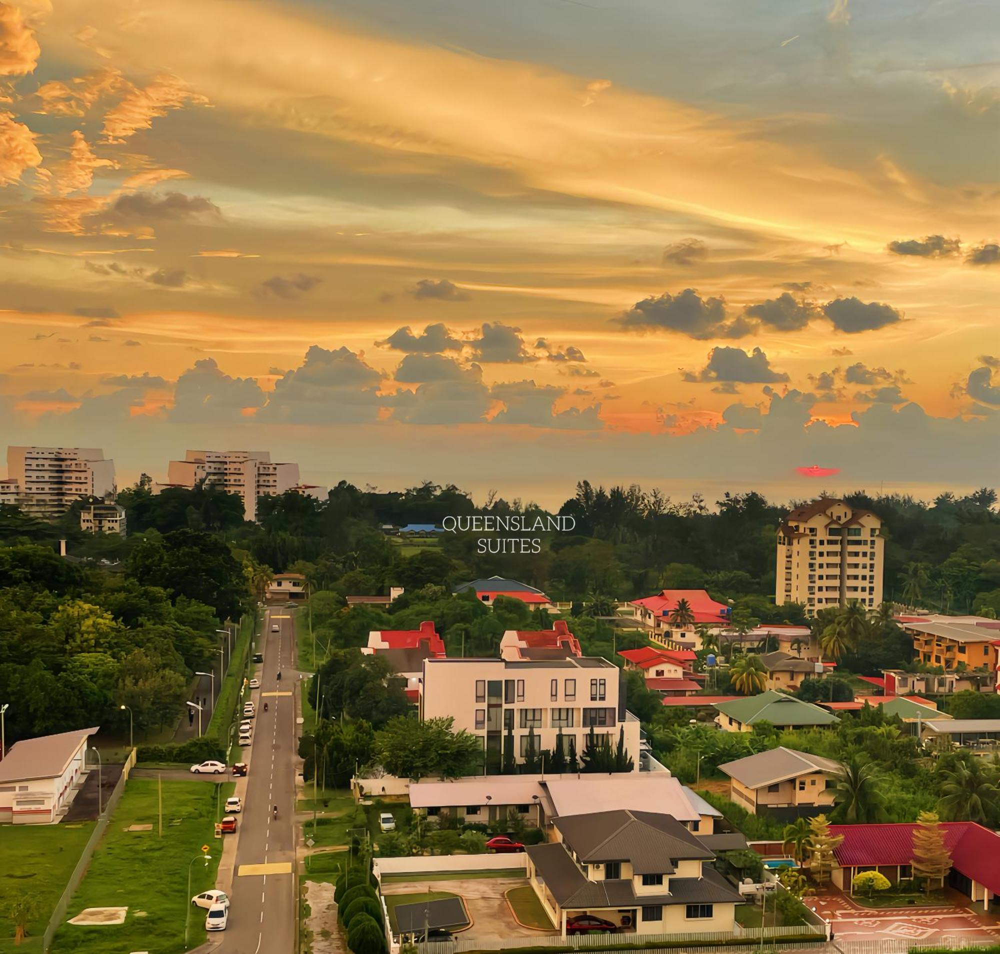 Queensland Suites At Aru Suites, Kota Kinabalu Kültér fotó